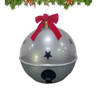 Generico Inflatable Christmas Balls - Large Holiday Decor | Tough PVC Material with Vibrant Printed Designs Adds Festive Sparkles, Trees, Yards, Parties, Events, And Seasonal Displays