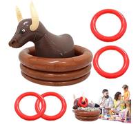 Generico Inflatable Drink Cooler - PVC, 29.9 Inches, Inflatable Serving Bar, Inflatables Cooler | Cow Shaped Beverage Float, Party Drink Holder Tray, Pool Inflatables Bar Station, Summer Party Use