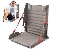 Generico Inflatable Folding Seat, Space-Saving Inflating Ground Chair Cushion, Portable Seating, 106x57x8cm, for Camping, Fishing, Travel, Backpacking, Beach, and Stadium Events Pursuit