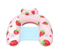 Generico Inflatable Pool Chair, Non Slip Lounge with Cup Holder - Blow Up Beach Chair | Pvc Float with Travel Usage, Vacation Sunbathing Tanning Party Water Fun Accessory for Men Women