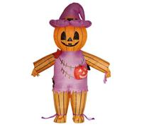 Generico Inflatable Scarecrow Outfit - Pumpkin Head Role Play Costume