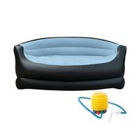 Generico Inflatable Sofa Portable Heavy Duty with Pump Armrest