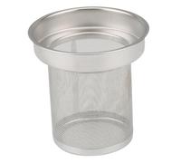 Generico Infusore per Tè in Acciaio Resistente Colino da Tè Sfuso Rete Fine Filtro Cestello per Infusione Accessorio per Teiera Uso Domestico e Ufficio