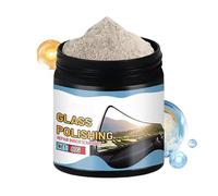 Generico ing Kit - 80g Buffing Coating with Sponge, Glass Scratch Removal and Polishing Compound, Auto Detailing Glasses Care Kit for Window Headlight Lens Eyeglass Watch Jewelry
