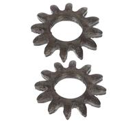 Generico Ingranaggi Accessori Resistenti in Ferro 2 Pezzi Uso Versatile e Alta Precisione per Macchina della Pasta Manuale fare Pasta Fatta in Casa