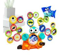 Generico Ingranaggi per Bambini | attività Educative di Apprendimento | Giocattoli da Costruzione STEM - per Ragazzi e Ragazze Bambini Festa di Compleanno Casa Scuola Viaggio