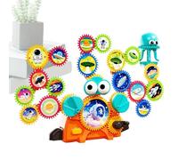 Generico Ingranaggi per Bambini | Gioco Educativo | Set di Ingranaggi da Montare - per Ragazzi e Ragazze Bambini Festa di Compleanno Casa Scuola Viaggio