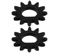 Generico Ingranaggi per Macchina Pasta Manuale in Ferro, Set 2 Pezzi Diametro Foro 9 MM per Taglio Spaghetti, Parti di Ricambio per Utensile Cucina a Manovella