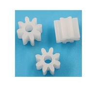 Generico Ingranaggio Motore 8T 0,6M 8 Denti OD=6mm Piccolo pignone in plastica Fai da Te Parti del Modello Giocattolo