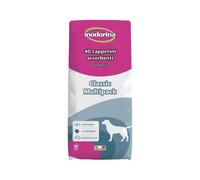 GENERICO Inodorina Training - Tappetini Igienici Super Assorbenti per Cani 60x60 cm - Con Polimeri Odor Control e Adesivi Antiscivolo - Profumazione Neutra - Confezione da 40 Pezzi