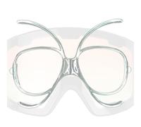 Genérico Insert per Goggles da sci con laurea | Adattatore di Insert per accessori per occhiali da sci - interno trasparente flessibile e pieghevole, per goggles da snowboard e moto