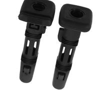 Generico Inserti Clip Poggiatesta per Sedili Anteriori e Posteriori 2 Pezzi, Guida in Plastica Diametro 12,7 MM per Manutenzione Sedili e Compatibilità Ampia