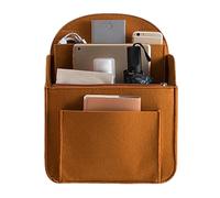 Generico Inserto organizer per borsa in feltro - Divisore per borsa con cerniera | Zaino da viaggio leggero multitasche per tablet, bottiglie, elettronici, libri, telefono, cosmetici, borsetta