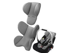 Generico Inserto per cuscino per seggiolino auto per neonato, supporto per testa per seggiolino auto per neonato | Supporto per testa e corpo del - Poggiatesta di supporto per il corpo, support