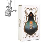 Generico Insight Tarot - Pocket Edition, cartoncino, ideale per principianti, include carte e collana