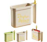 Generico Instant Noodle Bowl Holder - Direct Immersion Ramen Cup with Heat-Resistant Handle, Direct Immersion Ramen Cup, No-Wash,Easy to Hold,for Dorm Home Office Apartment (Beige,#1PCS)