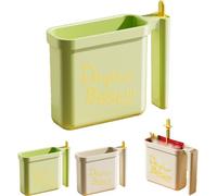 Generico Instant Noodle Bowl Holder - Direct Immersion Ramen Cup with Heat-Resistant Handle, Direct Immersion Ramen Cup, No-Wash,Easy to Hold,for Dorm Home Office Apartment (Green,#1PCS)