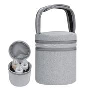 Generico Insulated Bag For Breast Milk, Breast Milk Chiller With Detachable Strap, Insulated Bottle Bags Fits 2 Large 8oz Bottles For Nursing Mom Daycare