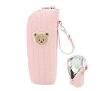 Generico Insulated bottleBag - babybottleTravel Bag With Bear Pattern | Portable Tote For Outdoor Transport Breast Milk Food Preservation The babybottleBag Is A Companion For Nurage Breastfeeding