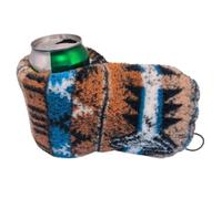 Generico Insulated Coffee Mug Sleeve, 32x17cm Thermal Lined Drink Holder, Soft Grip Coffee Glove for Hot & Cold Beverages, Travel Tea Ice Cup Sleeve, Funny Gift for Men Women Friends (Yellow coffee)