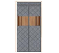 Generico Insulated Door Cover,Magnetic Thicken Barrier | Automatic With Clear Window Cost-Effective Weatherproof Temperature Protection Door Cover,for Winter Home Entrance Doorway