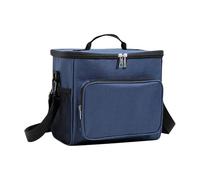 Generico Insulated Lunch Bag, Beach Cooler Tote, 6.69x9.45 in, Waterproof Food Container, Large Capacity Storage, Outdoor Travel Companion, School Picnic Hiking Fishing Office Work Beach Camping