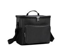 Generico Insulated Lunch Bag, Beach Cooler Tote, 6.69x9.45 in, Waterproof Food Container, Large Capacity Storage, Outdoor Travel Companion, School Picnic Hiking Fishing Office Work Beach Camping
