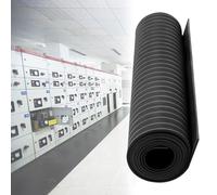 Generico Insulating Mat,Heavy-Duty Non-Slip Rubber Floor Mats for Garage, Gym, Kitchen - 3mm Thick Insulating Flooring Rolls, 18x3.3ft (5.5x1m) - Durable & Versatile for Home Use