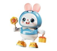 Generico Interactive Bunny Toy - Electric Dancing Pet | Musical Educational Toy For Head Lifting Training Boys Girls Children Bedside Bedroom Bookshelf Playtime Entertainment