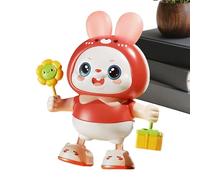 Generico Interactive Bunny Toy, Electric Dancing Pet, With 48 Songs, Fun Educational Bunny Toy For Kids, Supports Head Lifting Training And Play, Bedside Bedroom Bookshelf Activities