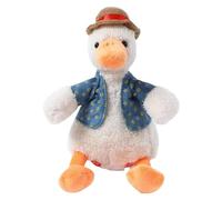 Generico Interactive Dancing Duck - 12 Inch Talking Musical Toy | Plush Singing Animal - Soft Electronic Toddleŕ Gift with Recording and Dancing Functions, Ideal for Holiday Entertainment