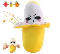 Generico Interactive Music Plush Toy,Banana Plush Musical Sensory Toy With Sounds, Support Clapping, Tapping And Rhythm Battle Gameplay, For Parent-Child Bonding,Family Party Moments