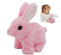 Generico Interactive Rabbit Toys for Kids - Realistic Rabbit Plush | Interactive Bunny Plush Toy, Wiggles and Shakes, Adorable Companion, for Birthdays and Special Occasions