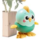 Generico Interactive Wind-Up Toy, Cute Cartoon Chicken, 3.35x3.15x3.35 Inches Flipping Wind-Up Toy with ABS Build, Durable Design with Fun Movements, Toys for Kids Home Travel Classroom