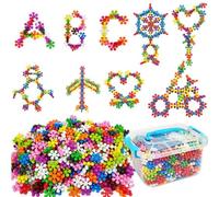 Generico Interlocking Building Blocks - 2.6cm STEM Learning Toy | PP Educational Sensory Connecting Blocks 600Pcs Bulk Set, Creative Fine Motor Skill Construction Toy For Preschool Kindergarten