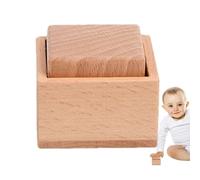 Generico Interlocking Discs Toy - Hand To Hand Disc, Safe Interlocking Discs | Wooden Toys Preschool Learning Activities For Fine Motor Skills And Shape Cognition