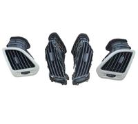 Generico Interni Auto Cruscotto Anteriore Console Centrale AC Vent per Hyundai per Tucson 2010-2013 924802S000 974902S000 Pannello Ventilazione Auto(4pcs)