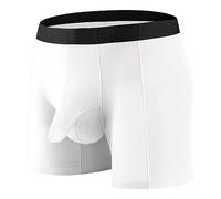 Generico Intimo Uomo Sexy Mutande per Palestra Boxer Bianchi Hot Trasparente Slip 3 Pack Lingerie Sesso