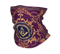 Generico Inverno caldo all'aperto, personalizzato massoneria barocca bandana scaldacollo uomo donna inverno escursionismo sciarpa da sci ghetta massonica copertura del viso