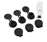 Generico Inverted Lotion Bottle Caps - TPE S M L 6pcs Set | Upside Down | Emptying Bottle Caps Kit | Leakproof Transfer Connector Adapters Get From Shampoo Lotion Conditioner Home Bathroom Kitchen Us