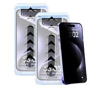 Generico Invisible Screen Protector for iPhone - 2PCS Durable Screen Armor Pro, Fingerprint-Proof, Dust-Free, Bubble-Free, High-Transparency, Ultra-Clear Protection (Privacy,17)