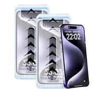 Generico Invisible Screen Protector for iPhone - 2PCS Durable Screen Armor Pro, Fingerprint-Proof, Dust-Free, Bubble-Free, High-Transparency, Ultra-Clear Protection (HD,12)