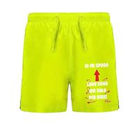 Generico Io Mi Sposo Loro Sono Qui Solo per Bere Costume Personalizzato Addio al Celibato Vari Colori Disponibili Idea Regalo Estate Piscina Vacanze Mare Futuro Sposo Costume da Bagno Maschile