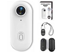 Generico Ionicswift Riding Camera, POV Chest Trail Thumb, Hands-Free POV Camera for Equestrians, 4K Ultra-HD Video Shooting, for Cycling, Travel, Diving, and Outdoor Adventures (White1080P)