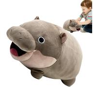 Generico Ippopotamo Peluche | Adorabile Peluche Ippopotamo per Bambini e Bambine | Animali Morbidi per Decorazione Casa Asilo Divano Scrivania | Regalo Compleanno Natale per Ragazze e Ragazzi