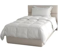 Generico IRGE Piumino Invernale Caldo e Morbido - Imbottitura 300 gr/m² in Microfibra Mano Pesca, Made in Italy - Singolo, Piazza e Mezza o Matrimoniale - Lavabile in Lavatrice (Bianco, Singolo)