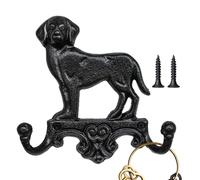Generico Iron Cat and Dog Hooks - 6.3x6.1 Inches Wall Hooks | Cat Hook Creative Animal Hoôks | Exquisite Cats Hook Key Holder for Gardening Tools, Keys, Kitchen, Patio Organization