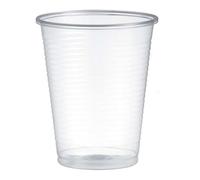 Generico ISAP Bicchieri Trasparenti plastica da 200 cc - MADE IN ITALY idoneo al contatto alimentare varie quantità in stock offerta (960)