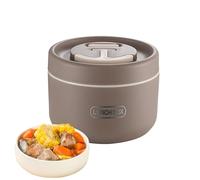 Generico Isolierte Thermo-Lunchbox aus Edelstahl - 650ml Warmhaltebehälter für Essen mit auslaufsicherem Deckel - Kleine -Box für Suppe, Müsli & To Go - Babybrei-Behälter & Suppentasse für Büro, S