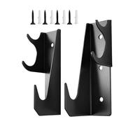 Generico Jack Stand Wall Mount - Non-Slip Space-Saving Hooks, Floor Jack Holder, Heavy-Duty Storage for Garage Organization, Trailer, Repair Bay, Home Toolroom, Workshop, Tire Changing Station